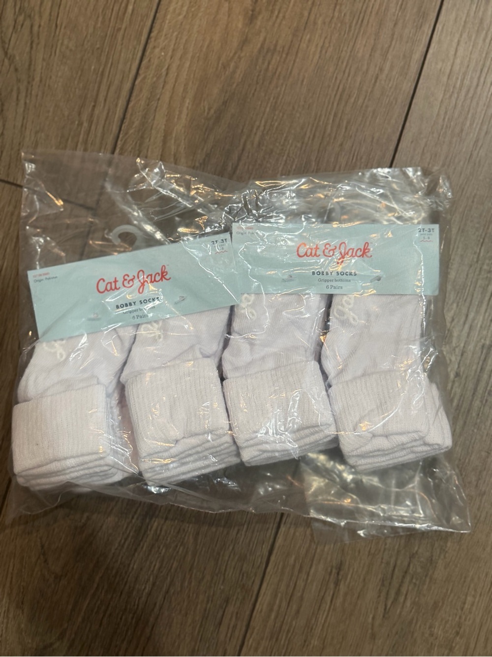 Cat & Jack White kids Bobby  Socks - 12 Paids